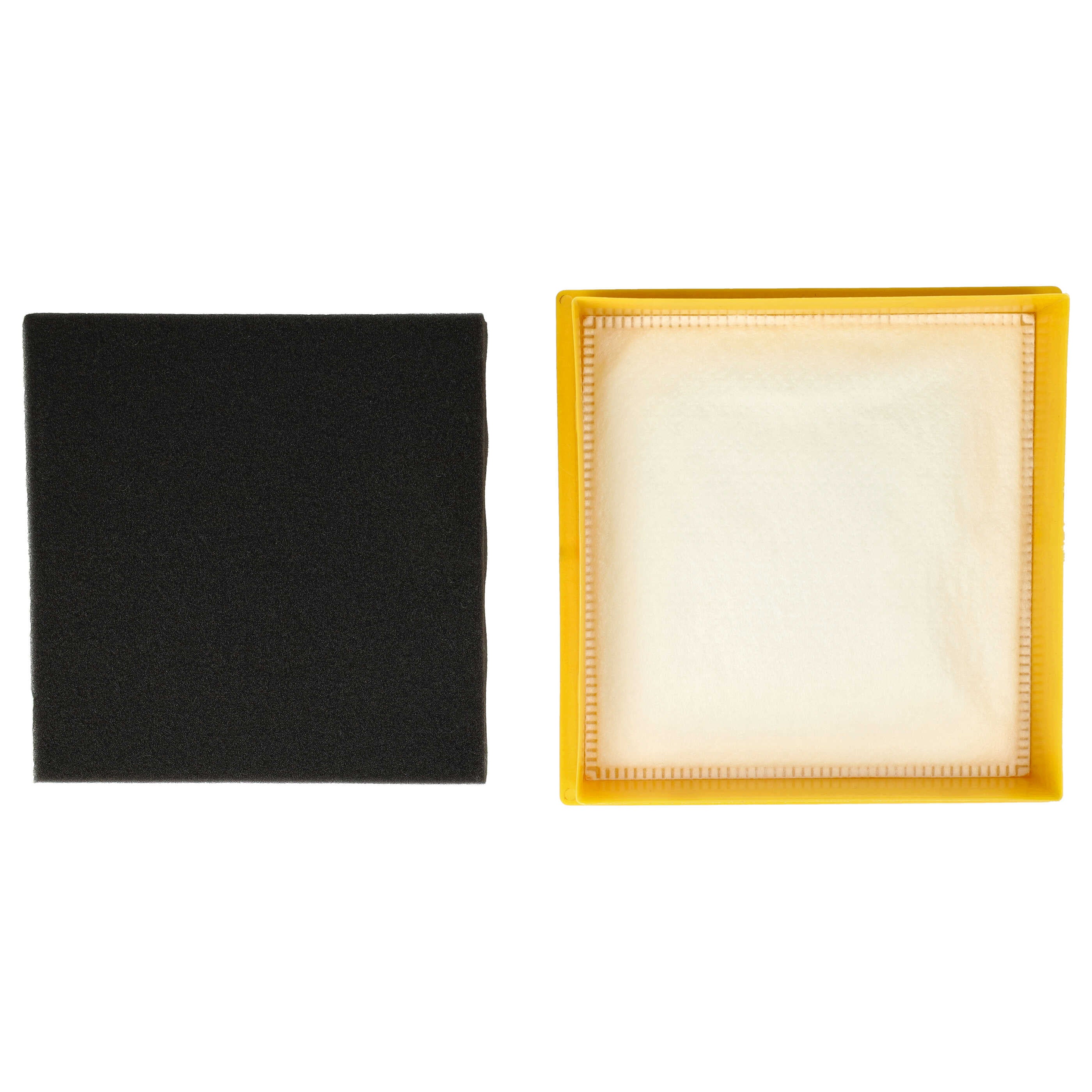 vhbw 1x filtre compatible avec Hoover T 6076 011, T 6076 021, T 6071 021, T 6072 011, T 6072/8 011 aspirateur - Filtre HEPA contre les allergies - 2