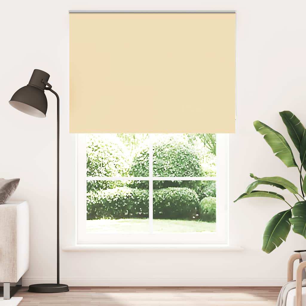 Roleta zaciemniająca beżowa 165x210cm Szerokość tkaniny 161,6cm vidaXL