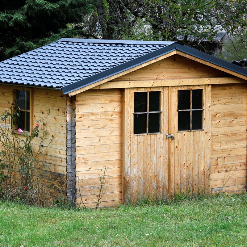 Tôle imitation tuile emboîtable - BACACIER Tuile R Originale® | 1180 x 934 mm - 1.00 m² Anthracite mat - 8