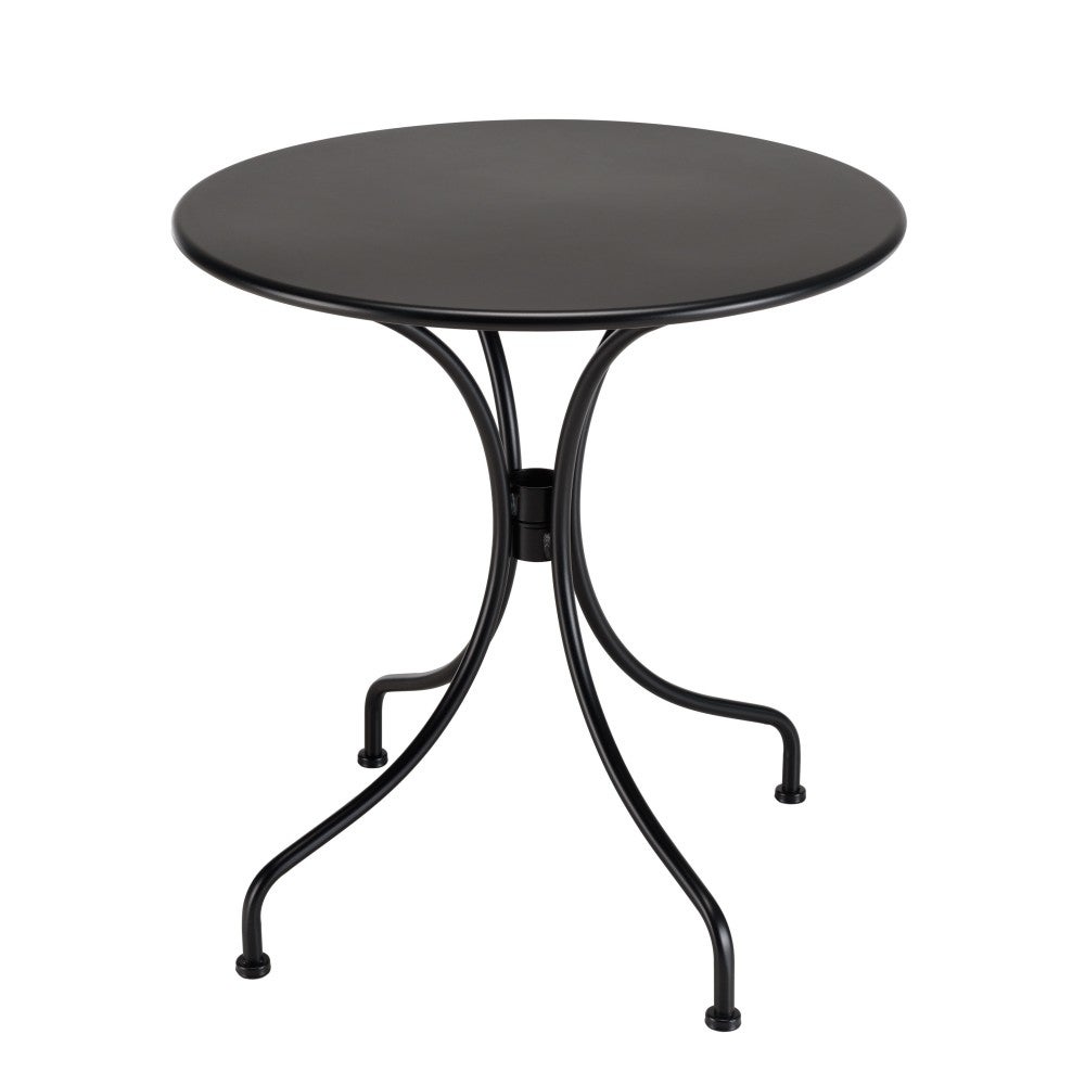 VIANNEY - Table de jardin ronde 2 personnes 70x70cm - 2