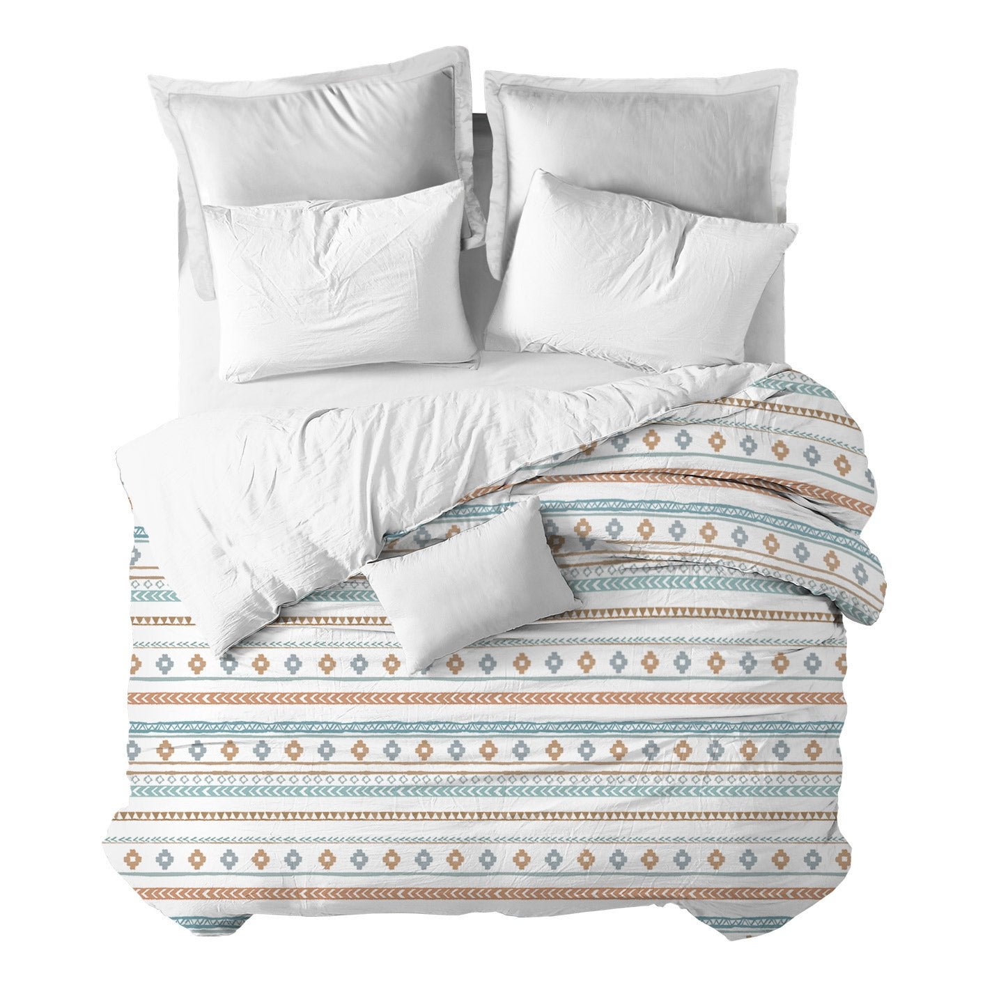 Capa de edredão Hipster Cama135 (220X270) Branco | Leroy Merlin