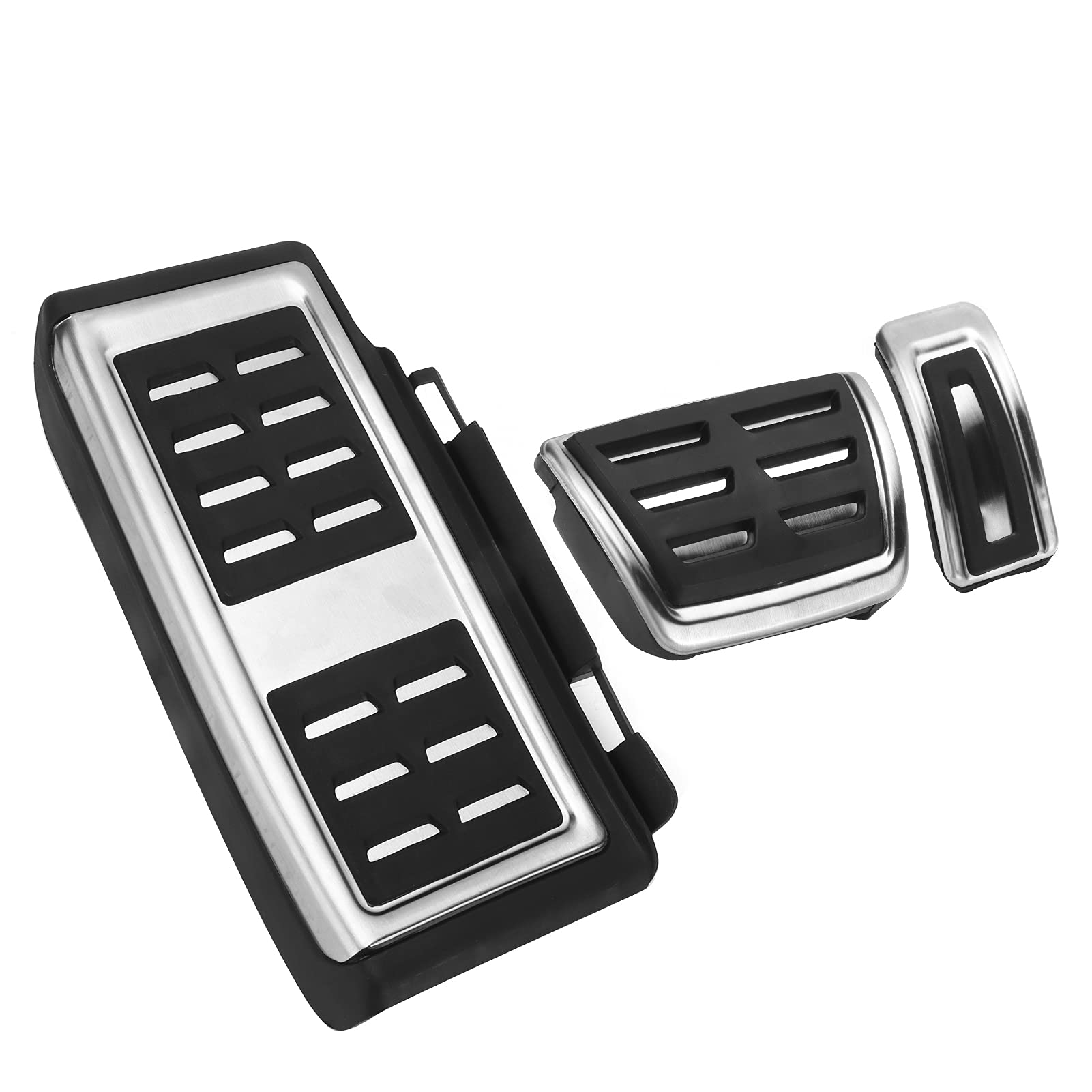 Jeu de pédales d'accélérateur de frein de remplacement en alliage d'aluminium antidérapant pour Jeu de pédales d'accélérateur de frein de remplacement en alliage d'aluminium antidérapant pour