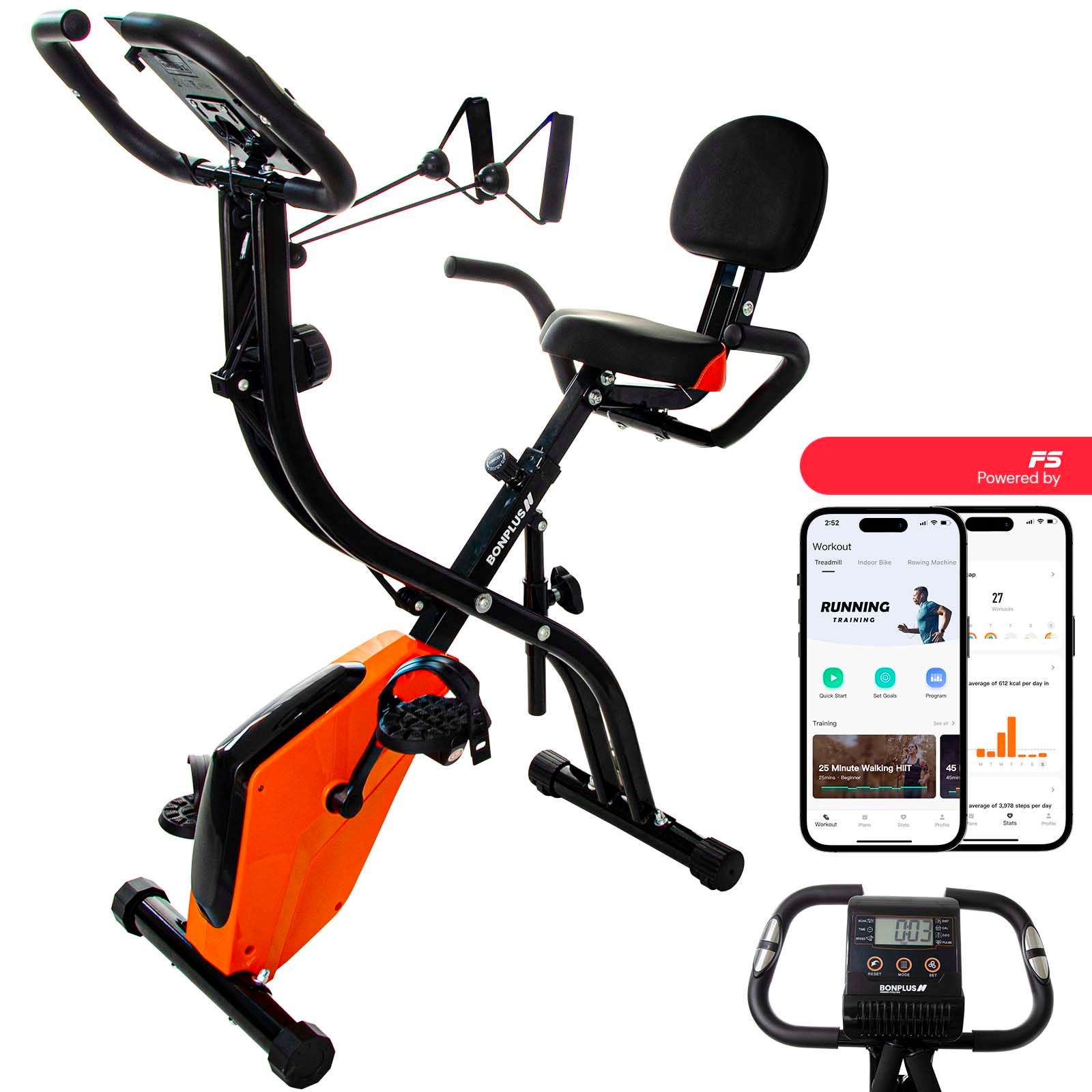 Bicicleta Estática Plegable, Bicicleta Magnética, Niveles de