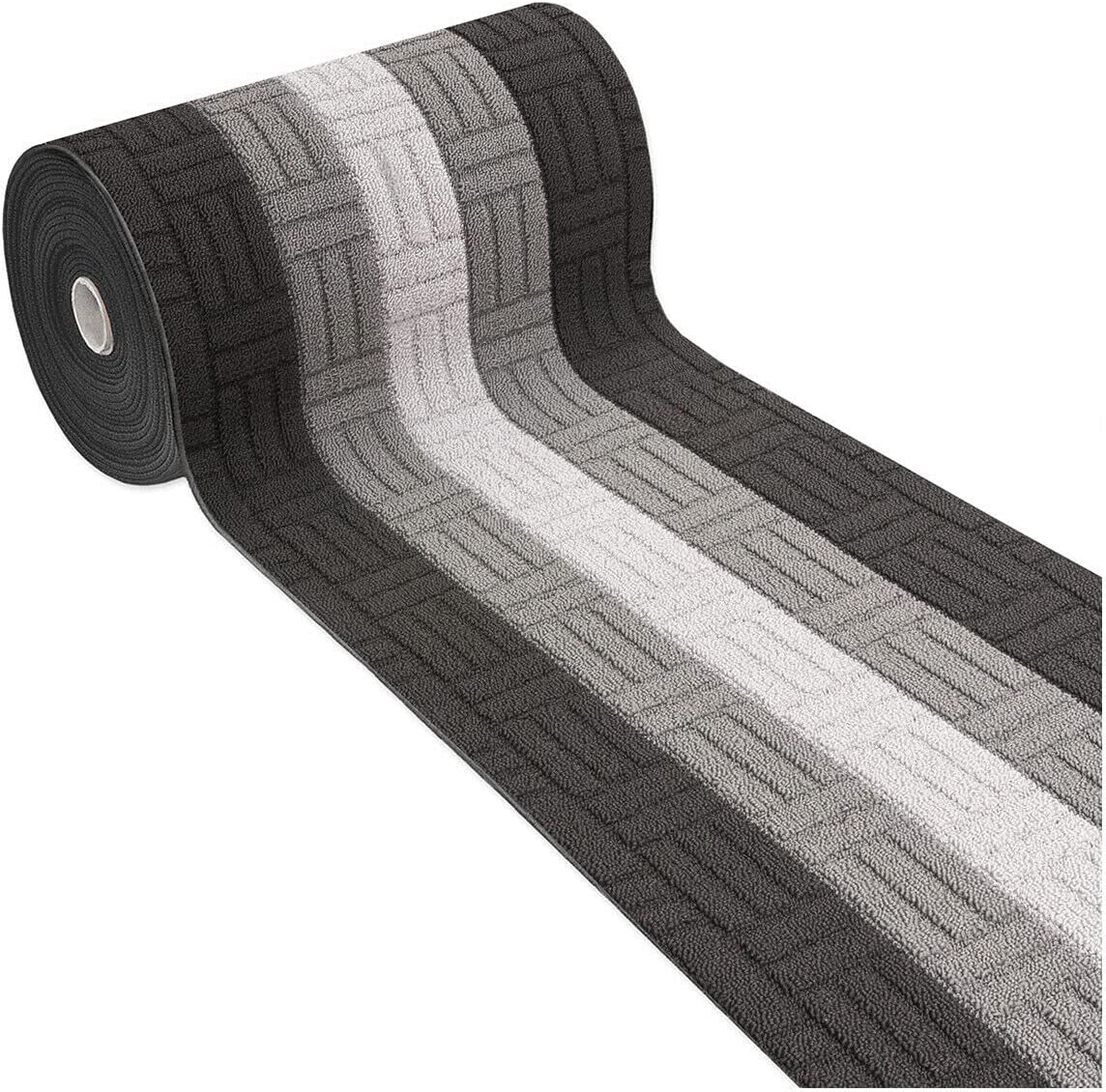 Coureur Romany Lavable Antidérapant 60x220cm - Crème/or, Style Gitan, Support Gel