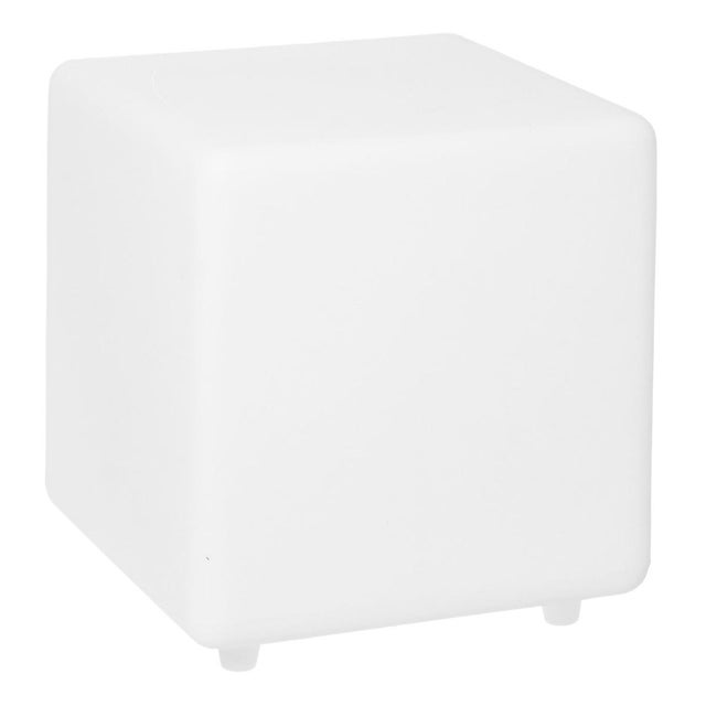 Cube solaire lumineux multicolore CASY Blanc Plastique H30cm