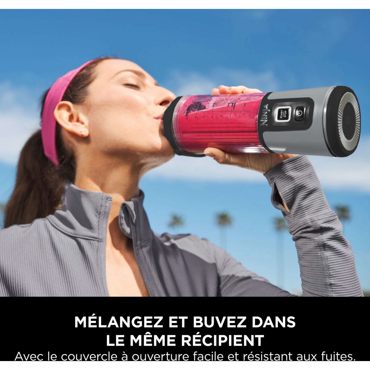 Blender NINJA blast BC151EUBK noir sans fil - 4