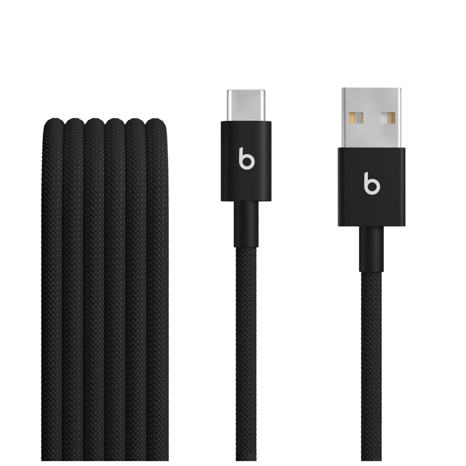Apple Negro Cable Trenzado Beats Usb-A A Usb-C 1,5M Carbón - Imagen 4