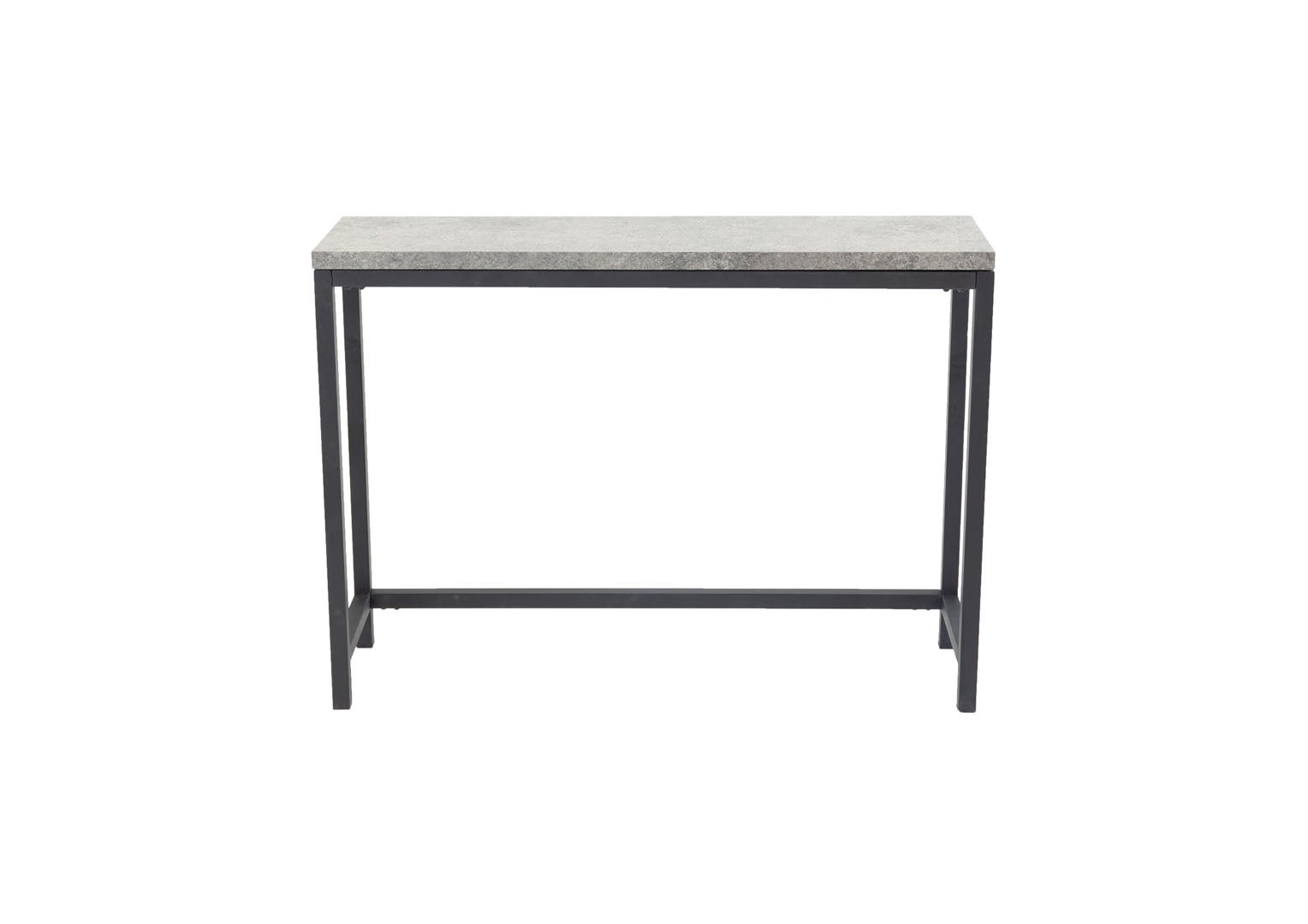 Rise konsola 30x110 cm kolor betonu dekor, czarny.