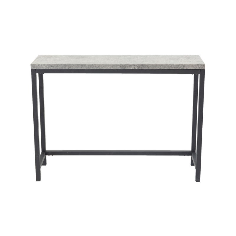 Rise konsola 30x110 cm kolor betonu dekor, czarny.