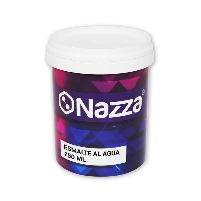 Esmalte al Agua - Excelente Resistencia y Cubrición - Blanco - 750 ml - Mate