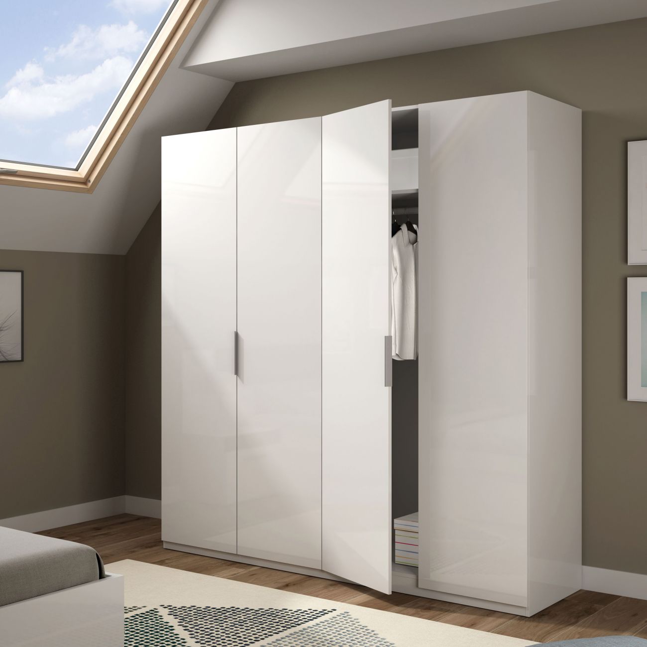 Low Cost Armoire 4 portes - 4