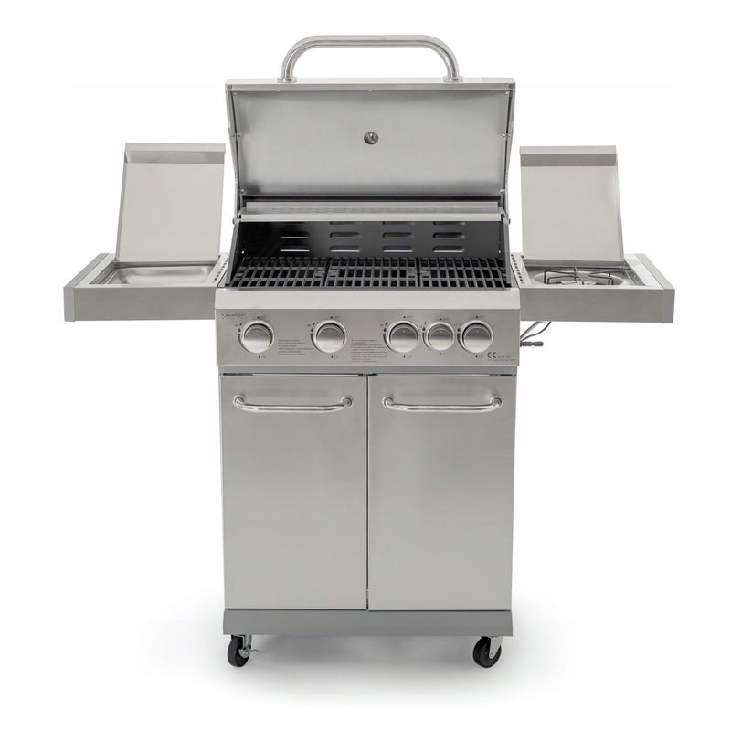 Grill Gazowy Nierdzewny Paul 4+1 PREMIUM Ruszt Żeliwny 18.8 KW