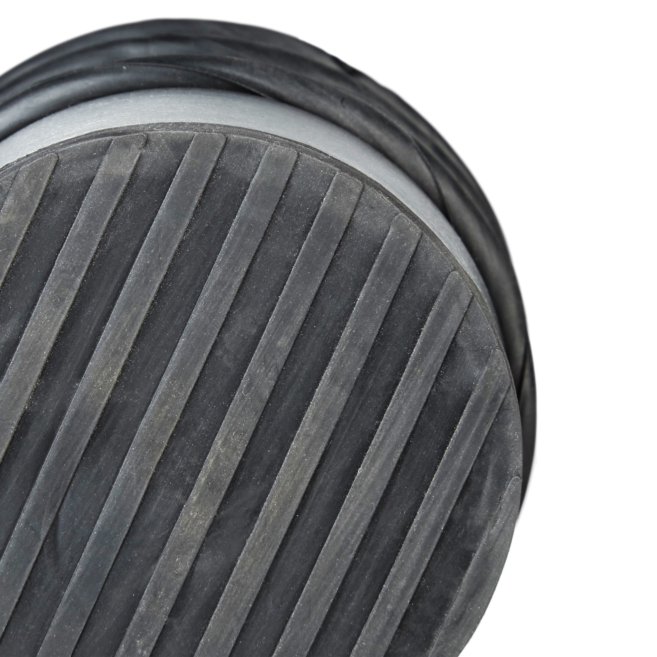 3x Fermaporta con Manico, Massiccio, Gommini Antigraffio, Porte e Finestre, Acciaio Inox, H: 20,5 cm, Argento - 5