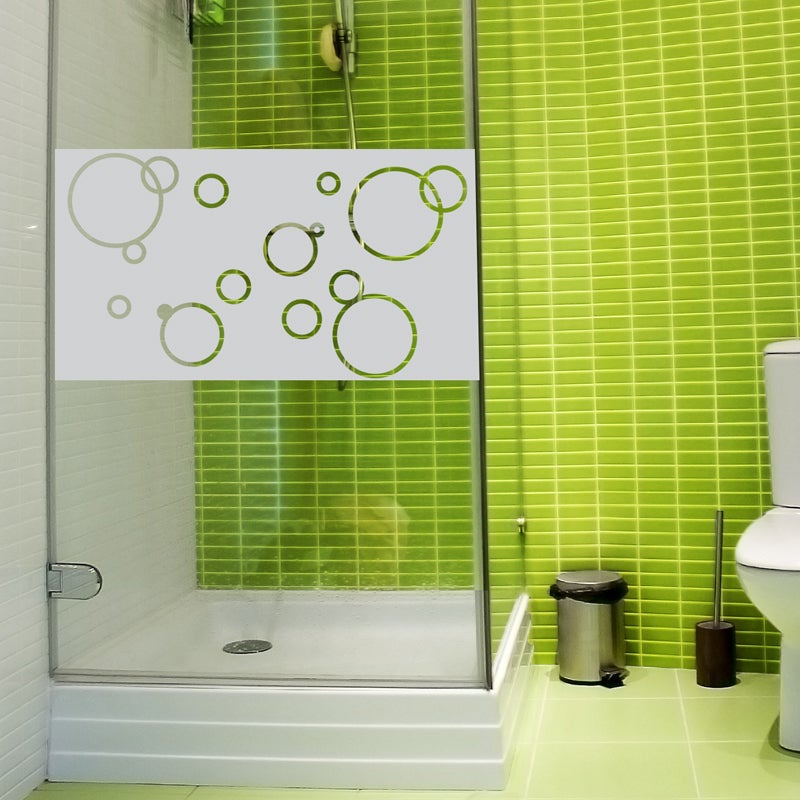 Adesivo doccia bolle di sapone 100x55cm - Sticker adesivo - adesivi murali - 2