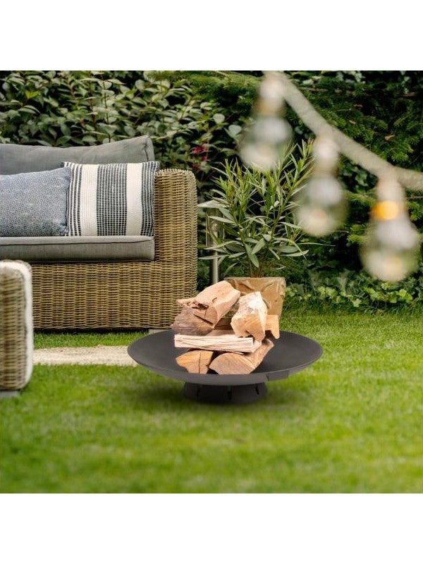 Braseiro de jardim em ferro fundido 70 cm para fogo - 6