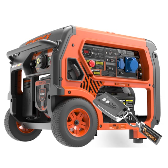 Gerador a gasolina Genergy BAQUEIRA RC 7KW - Arrnque elétrico / remoto SVR EUR 5
