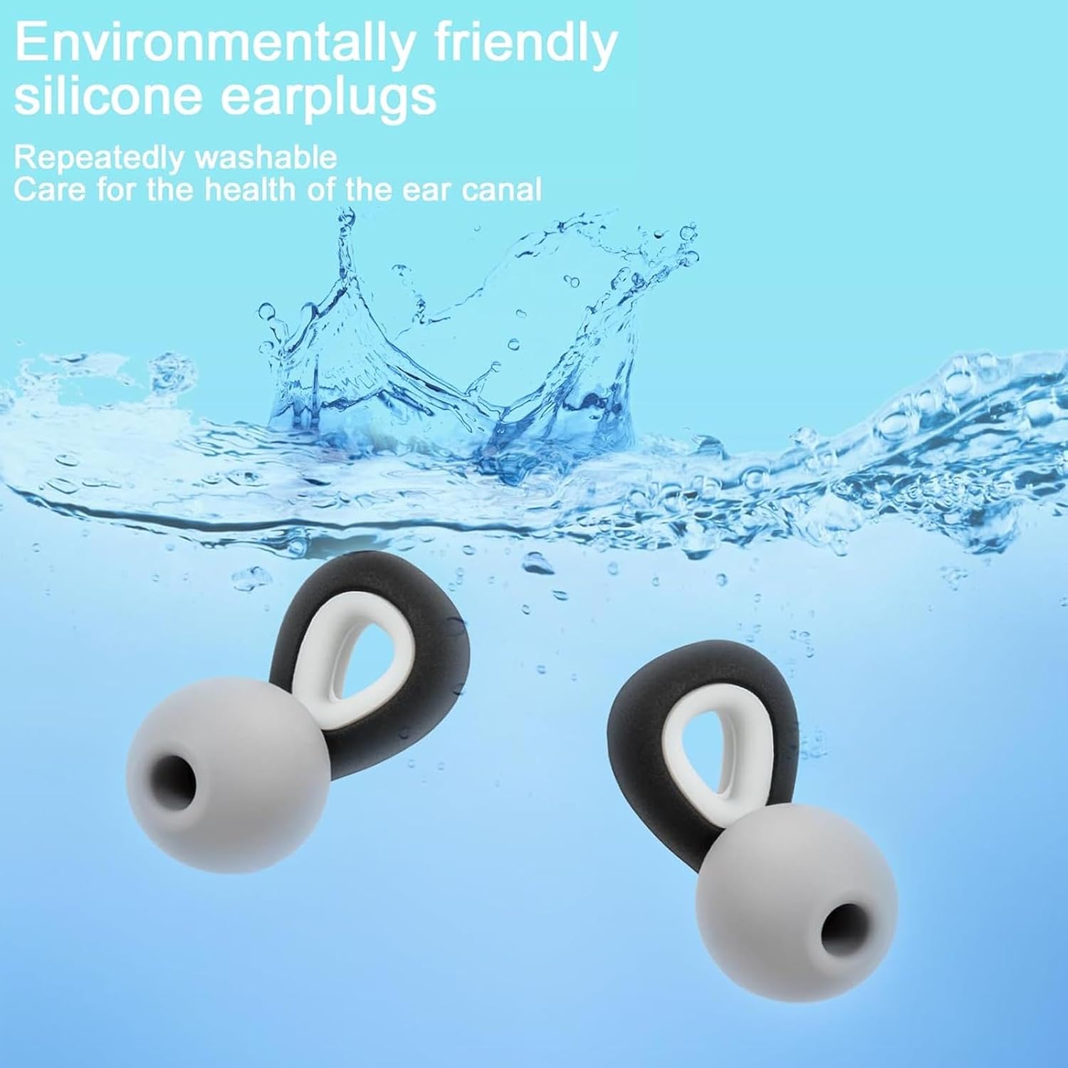 Bouchons d'oreilles Sleep - Bouchons d'oreilles pour dormir - Silicone - 2