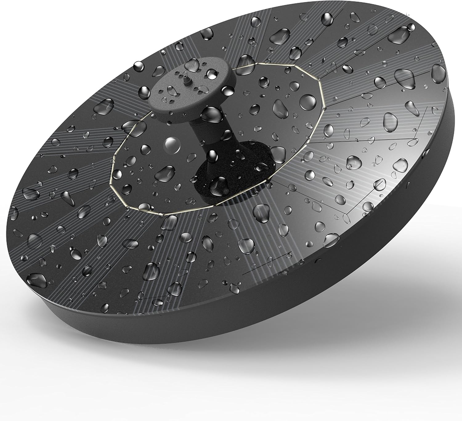 Solatec Fontaine Solaire Pompe à énergie Solaire 1,4 W - Pompe Submersible pour Bassin, Piscine, Jardin, Aquarium. - 3