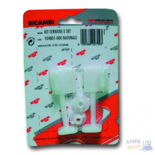 SUPPORTS LATÉRAUX EN PLASTIQUE POUR SIÈGE AVEC BOULONS