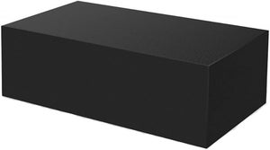 Copertura Impermeabile Per Mobile Da Giardino Rettangolare - Tessuto Oxford 210D Con Cerniera - Nero (M: 130x60x71 Cm)