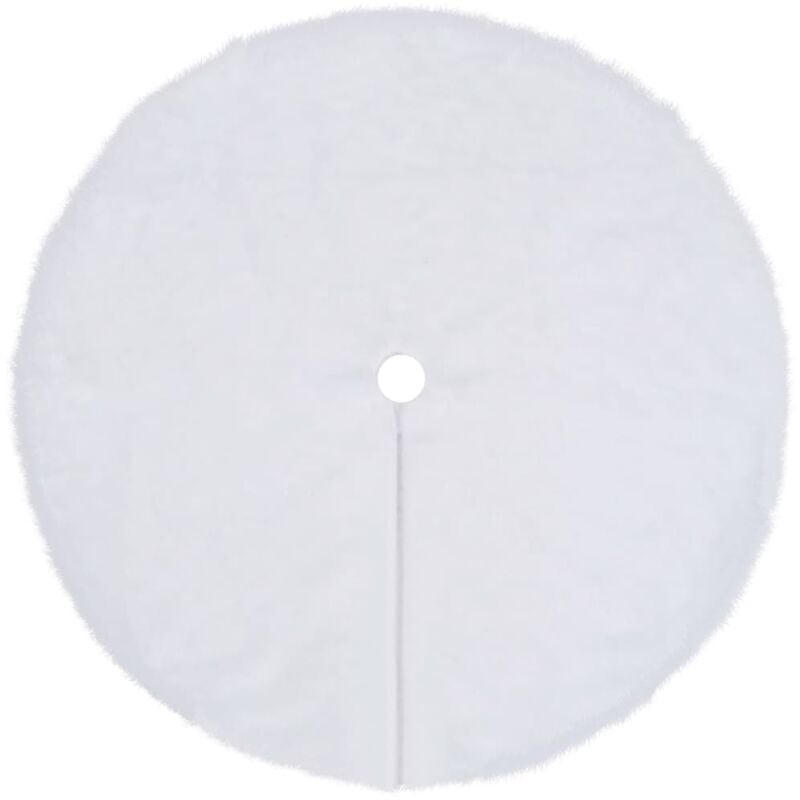 Spódnica choinkowa - czysta biel, idealna do dekoracji świątecznych - 78 cm, 1 sztuka