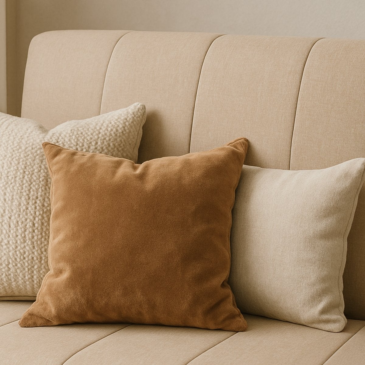 Divano poltrona letto piazza e mezza pieghevole tessuto Deborah Twin - Beige - 4