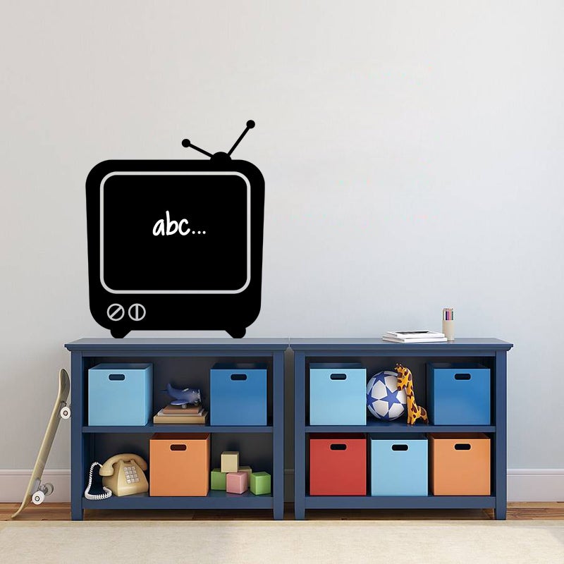 Adesivo ardesia L'ex TV - Sticker adesivo - adesivi murali - 110x90cm - 3