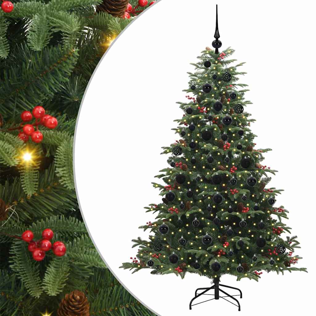 Sztuczna choinka Zielony 180 cm PVC, Metal i Plastik
