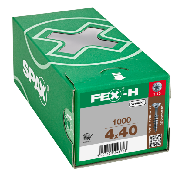 FEX-H BR T-STAR PLUS T15 FILETAGE PARTIEL WIROX 1000 PCS