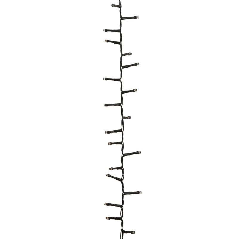 vidaXL Stringa LED Compatta con 400 Luci LED Bianco Freddo 13 m in PVC - 6