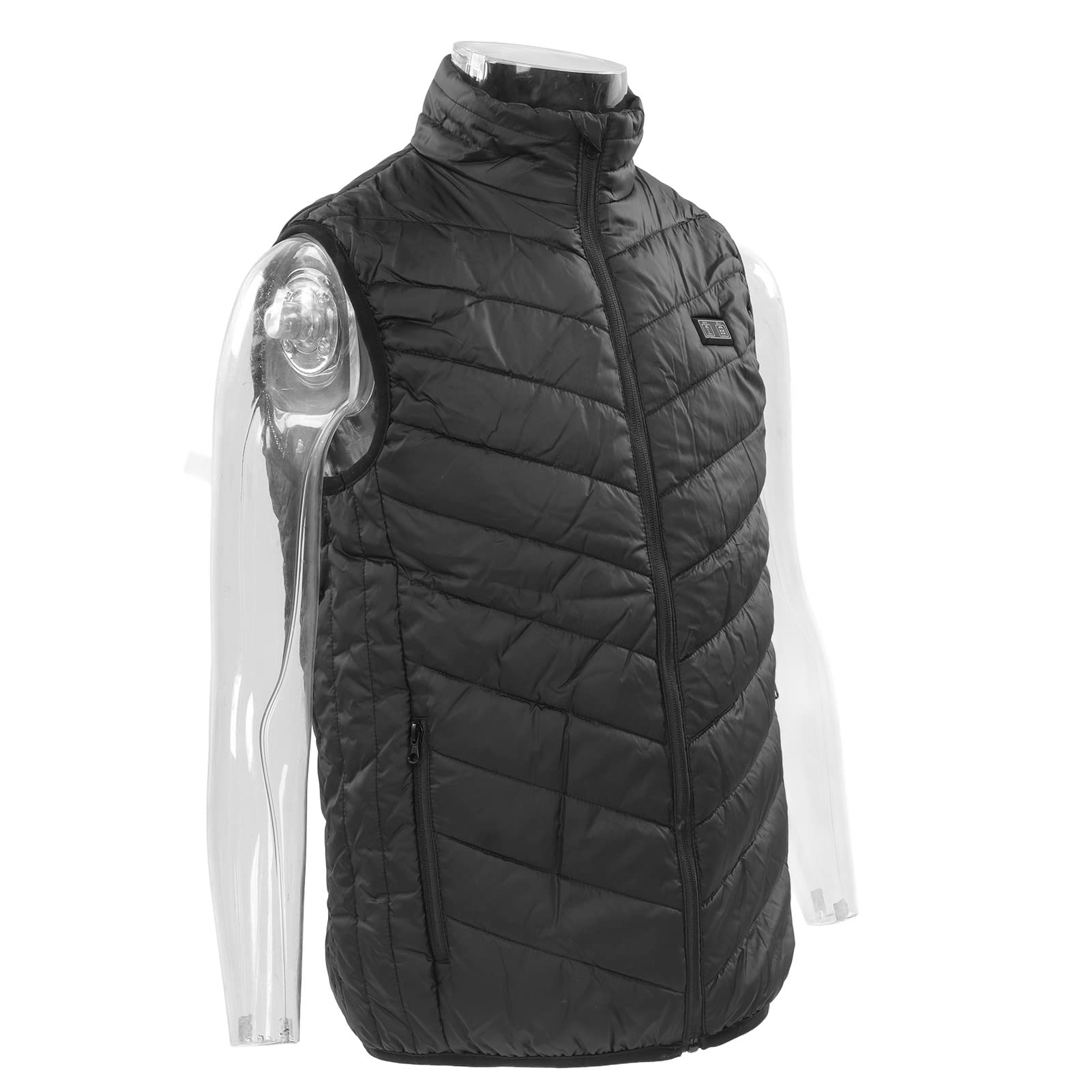Gilet chauffant, gilet chauffant d'hiver, gilet chauffant électrique avec 3 niveaux de chauffage, vestes chauffantes pour hommes femmes en plein air(3 - 6