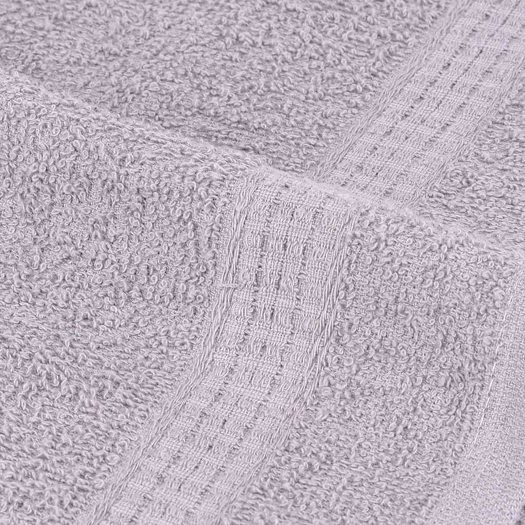 Ensemble de serviettes FROGN 8 pcs gris 360 g/m² vidaXL - 7