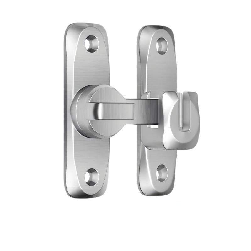 Serrure de porte pour porte coulissante Serrure de porte à 90/180 degrés avec vis pour fenêtre de cuisine - 3