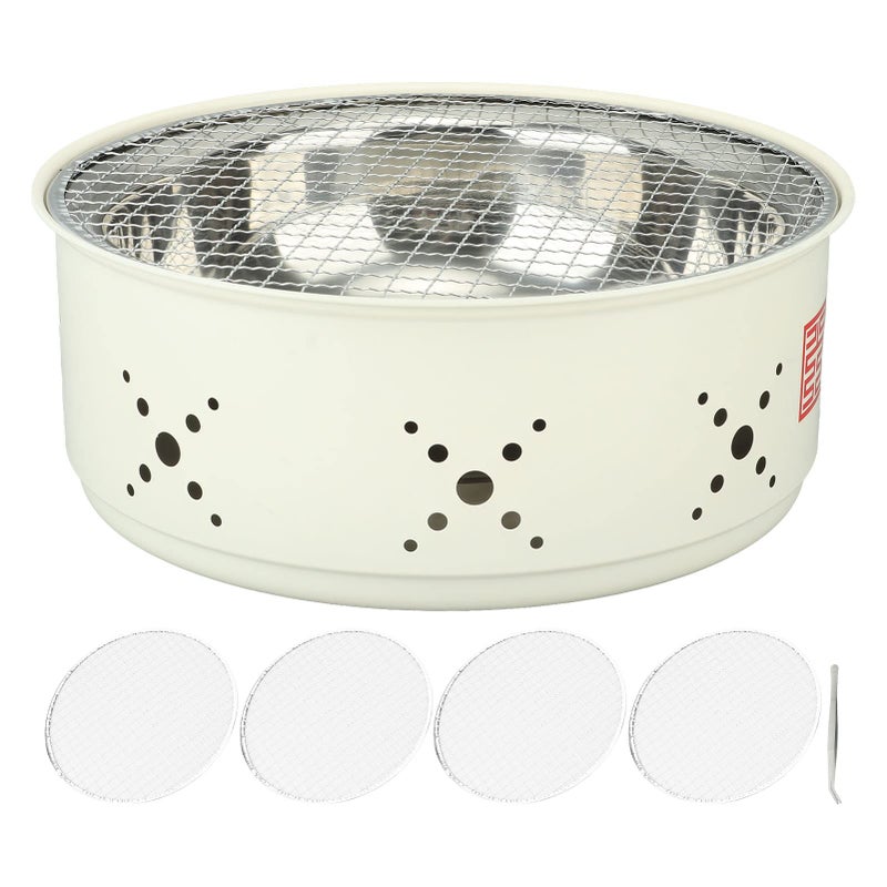 PRZENOŚNY GRILL ZE STALI NIERDZEWNEJ NA CAMPING, WĘDRÓWKI, PIKNIKI