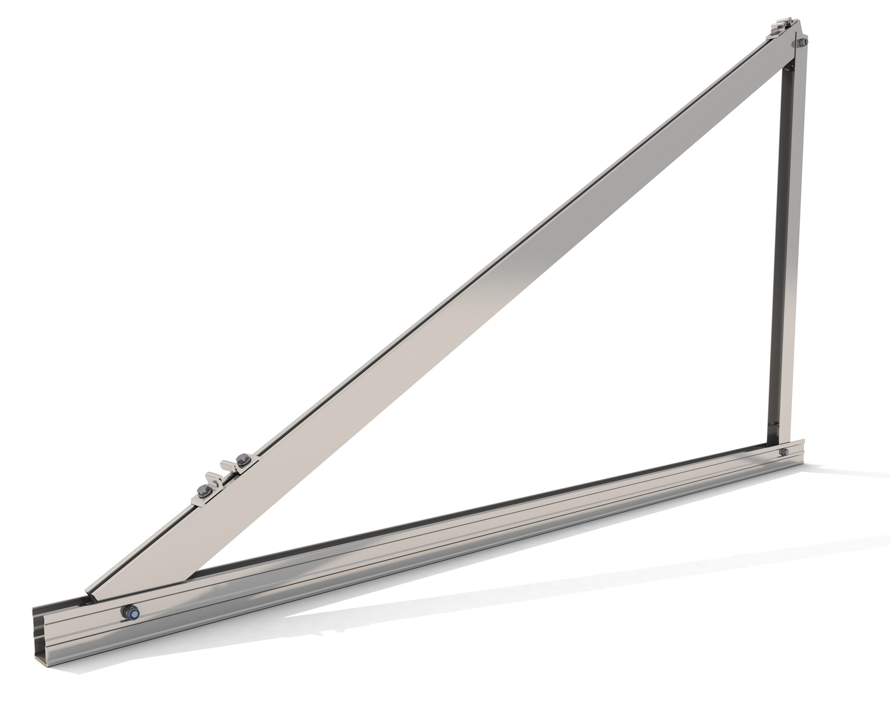 10 triangles de support de panneaux solaires avec une inclinaison de ...