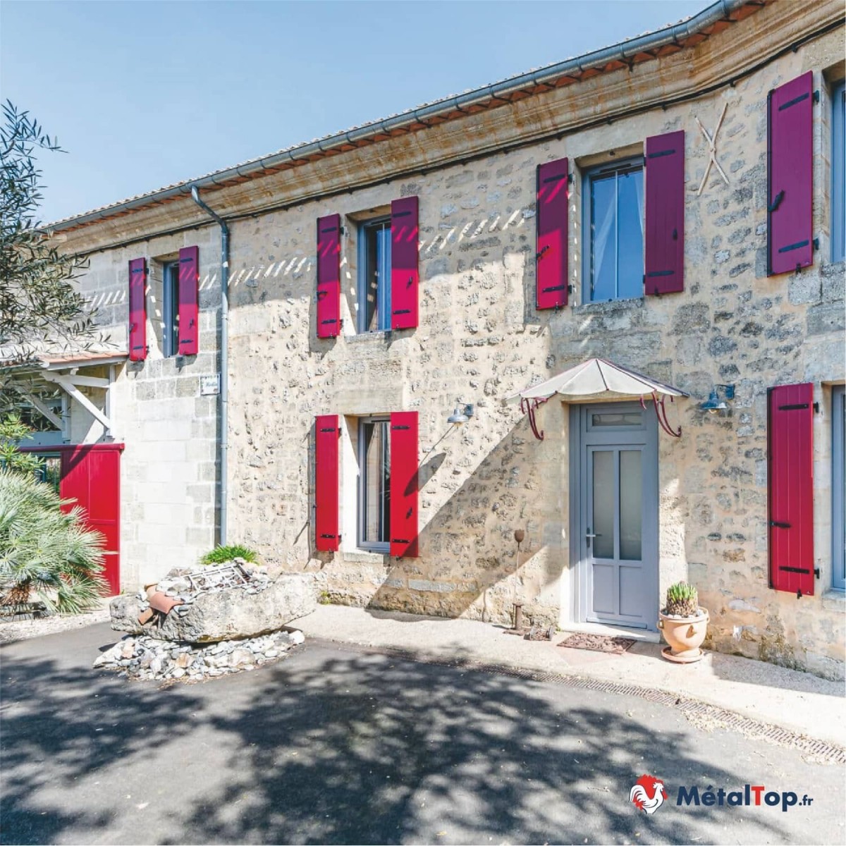 Peinture Volets Bois - Vert pâle - RAL 6021 - 5 L - Métaltop - 8