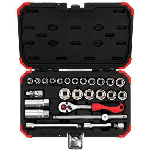 Hazet Jeu de clés à douille métrique 1/2" (12.5 mm) 17 pièces 906 - Electronic France