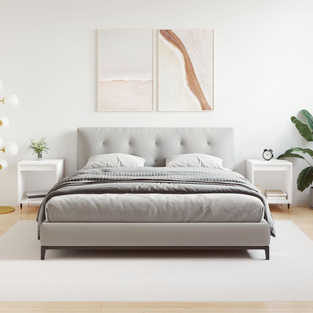 Comodino Stretto Bianco 25x30x66cm Con Cassetto - Salvaspazio Per Camera Da Letto