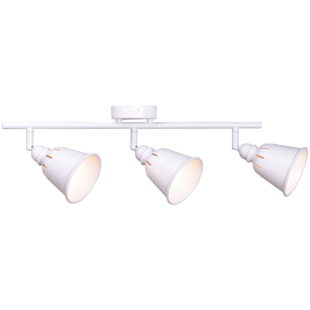 Lampa sufitowa wisząca Fiona biała 3xE14x8W wym: 18,5 x 57 x 10 cm metal Polux