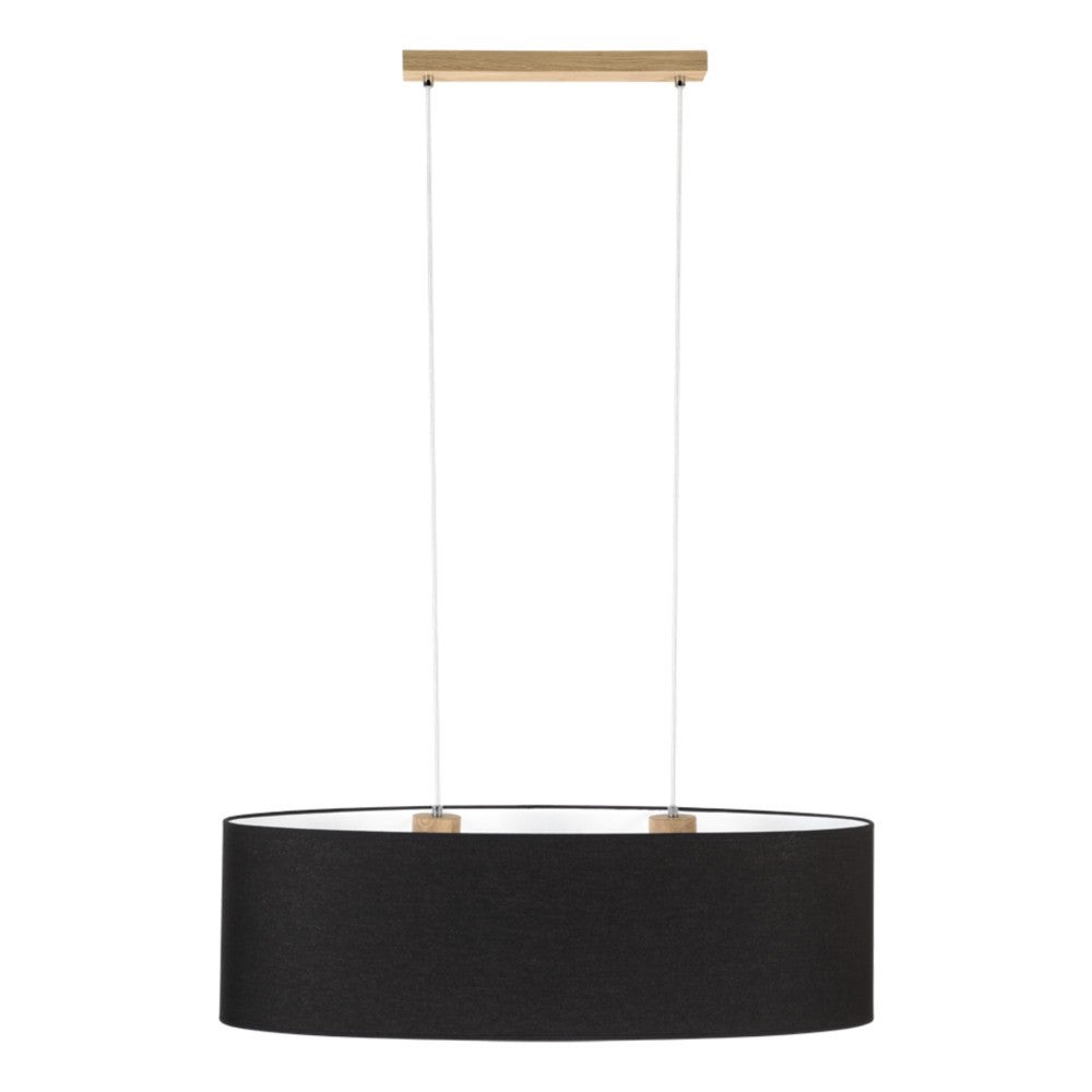 Z-Lite Luminaire suspendu à 3 ampoules en bronze bruni huilé avec verre