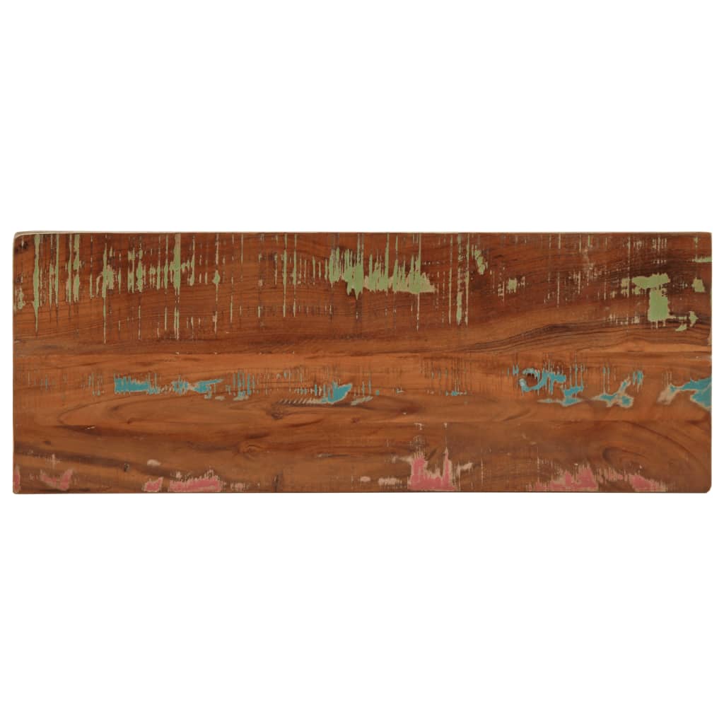Table pliante bateau en teck plaine 26/13X25,6, 37,8/18,9X35 pouces