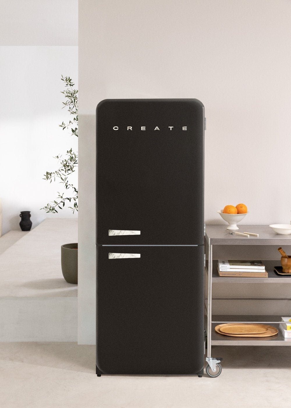 FRIDGE RETRO COMBI 401L - Lodówka kombinowana w stylu retro