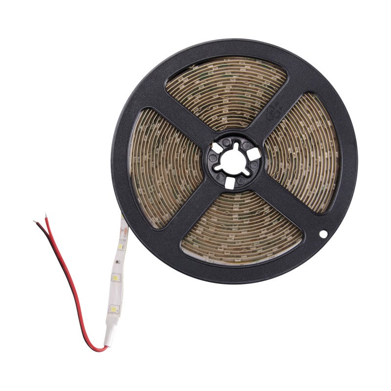 Banda LED SMD 5M - 300 LEDs - White Neutral - IP65 - 24W - 4100K DC12V ...