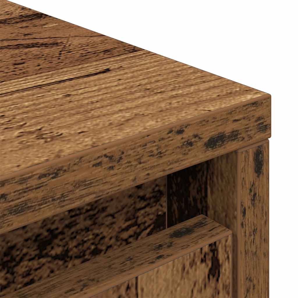 Maison Exclusive - Armario con cajón de madera vieja 55,5x34x119,5 cm - 9