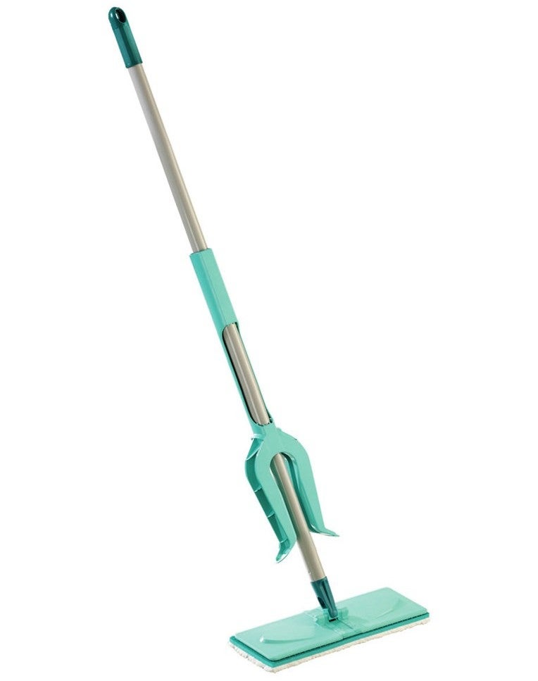Leifheit 57023 balai à franges et balai-éponge Fibre Aluminium, Turquoise - 6