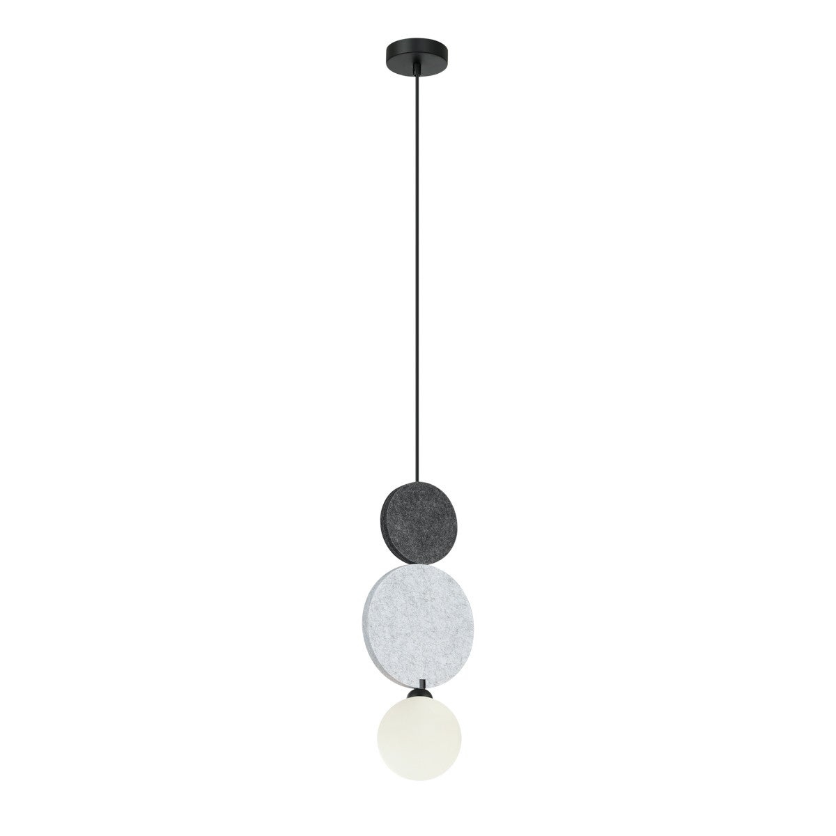 Lampa wisząca ANDREA czarna 1 x G9 x 25W wym: 118 x 18 x 12 cm Italux