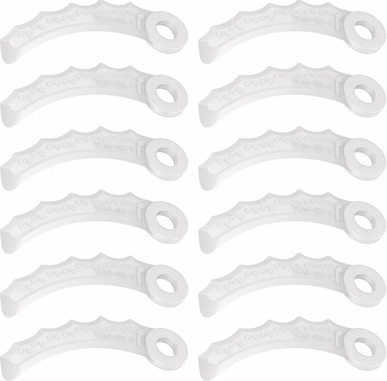 Makita 198426-9 Zestaw 12 plastikowych ostrzy zamiennych do kosiarek Makita 198426-9