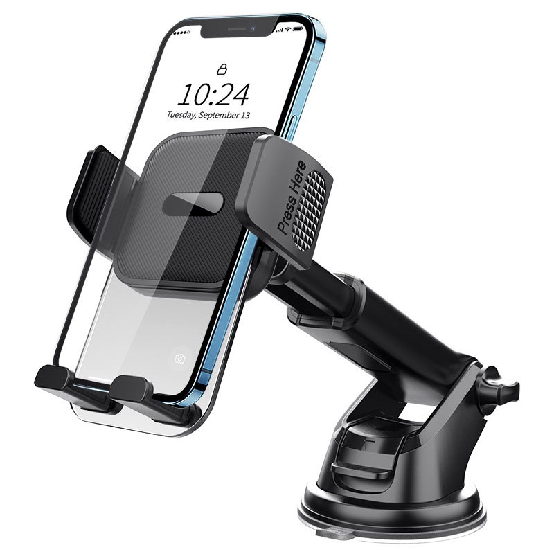 Uchwyt samochodowy na telefon [Supermocna przyssawka] Uchwyt samochodowy na telefon na deskę rozdzielczą, obrót o 360° i możliwość użytkowania