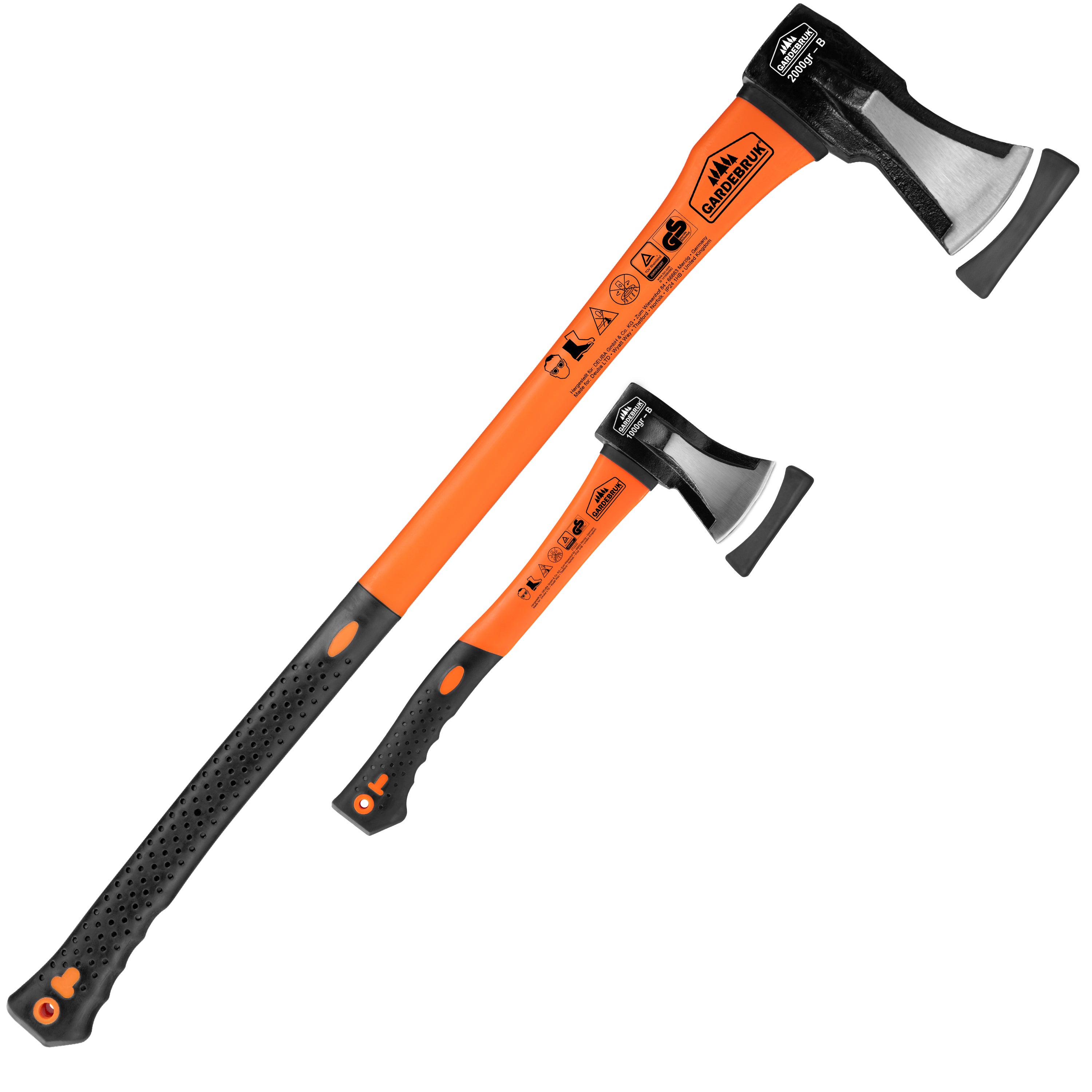 Kit de 2 haches - Hache de fente et hachette bricolage jardin maison - 4