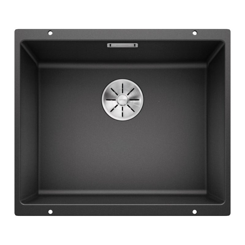 Blanco Lavello Blanco Subline 500-U in Silgranit PuraDur sottopiano 53x46cm, antracite (523432) - 6